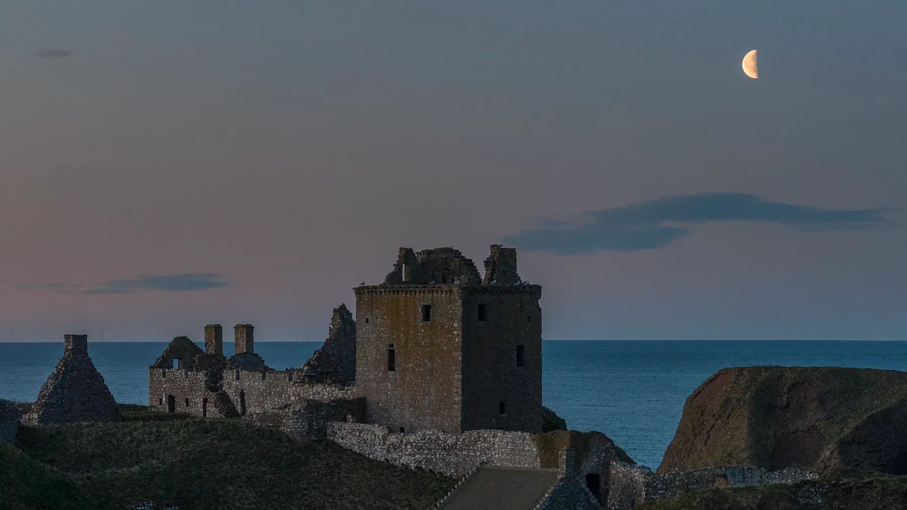 There were 4 astronauts on their way back aboard Artemis II as the sun was about to rise